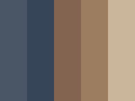 Blue Brown And White Aesthetic, Navy Blue And Brown Color Palette, Beige And Blue Colour Palette, Dark Blue Beige Color Palette, Brown And Beige Color Scheme, Beige Brown Blue Bedroom, Beige Brown Blue Living Room, Blue And Brown Color Pallete, Beige And Brown Colour Palette