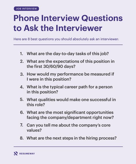Here are 8 best phone interview questions to ask the interviewer #Interview #PhoneInterview #InterviewQuestions #PhoneInterviewQuestions Organisation, Question To Ask Interviewer, Good Questions To Ask In An Interview, Questions To Ask In Job Interview, Medical Interview Questions, Questions To Ask At An Interview, Job Interview Questions To Ask Employer, Why Do You Want To Work Here Answers, Difficult Questions To Ask
