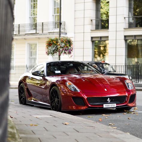 Ferrari 599 GTO painted in Rosso Fuoco Photo taken by: @henryjmw on Instagram Suburban Aesthetic, Midwest Aesthetic, Ferrari 599 Gto, Wallpapers Cars, 599 Gto, Cars Tattoo, Tattoo Car, Quotes Car, American Aesthetic