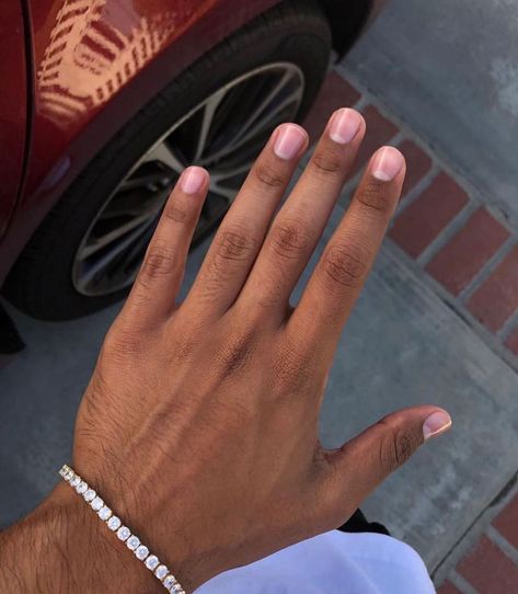 BOYS on Instagram: “are nice hands important?🤤😏” Male Manicure, Mens Manicure, Mens Nails, Makeup Hacks Beauty Secrets, Pink Acrylic, Manicures Designs, Manicure Y Pedicure, Clean Nails, Clear Nails