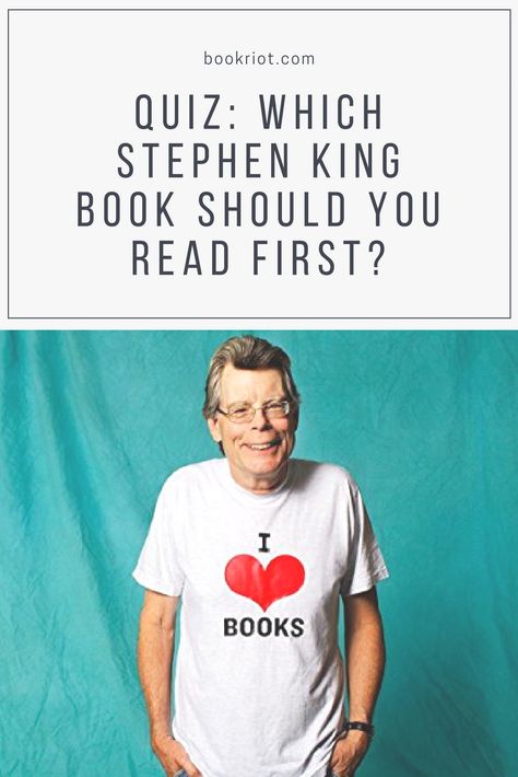 Which Stephen King book should you read next? Take the quiz and find out!  Stephen King | Stephen King book | Stephen King Quiz | Quizzes Stephen King Reading List, The Shining Stephen King, Steven King Aesthetic, It Book Stephen King Aesthetic, Holly Stephen King, Best Stephen King Books, Stephen King Quotes From Books, It Book Stephen King, It Stephen King Book