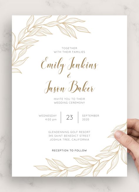 How To Make Wedding Cards, Invitation Card Inspiration, Weddings Cards Design, Invite Wedding Card, Weeding Inventions Cards Design Template, Wedding Reception Card Invitation, Simple Invitation Card Design, Simple Wedding Card Design, Weeding Inventions Cards
