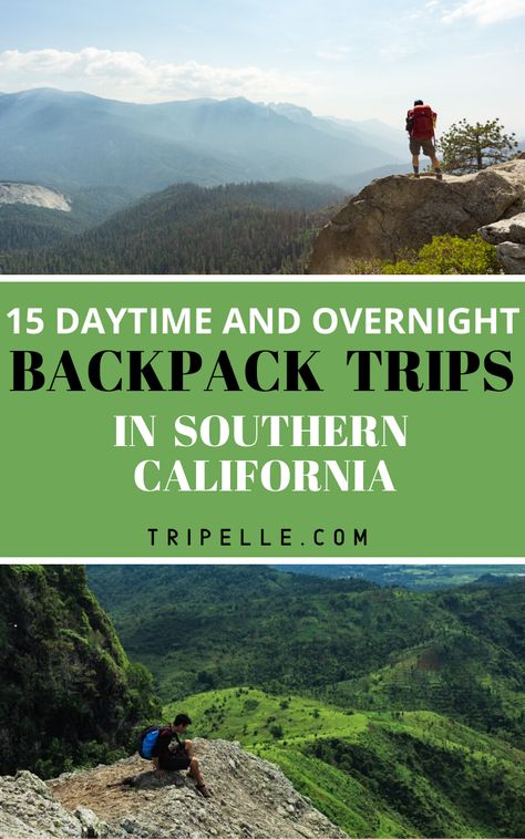 If you live in or near Southern California or are even visiting and want some good weekend backpacking trips, there are plenty to choose from. When it comes to SoCal backpacking or hiking in Southern California, there are a lot of great options each with different views and unique characteristics. Africa Destinations, Overnight Backpack, Backpacking Trails, Hiking Places, Backpacking Trips, North America Travel Destinations, Travel Secrets, Hiking Spots, California Vacation