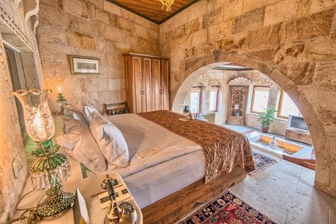 Cappadocia Hotel, Turkey Luxury, Hotel Concierge, Luxury Resort Hotels, Hotels In Turkey, Chateau Hotel, Cave Hotel, Museum Hotel, Luxury Honeymoon