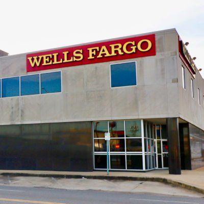 Former Southside Wells Fargo Building Closes Sandra Bullock, Wells Fargo Check, Sandra Bullock Oscar, Wells Fargo, Square, Building, Quick Saves