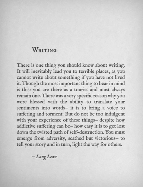 Writing Quotes, Lang Leav, Writing Motivation, Turn Light, Writer Quotes, Book Writing Tips, Writing Life, Hakuna Matata, Writing Words