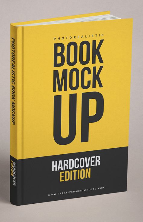 Free Realistic Book Cover Free PSD Mockup Ebook Front Cover Design, Free Book Cover Template, Book Cover Mockup Free Psd, Book Cover Design Printable, Ebook Designs Cover, Book Mockup Template, Free Book Mockup, Book Ads Design, Cover Book Design Inspiration