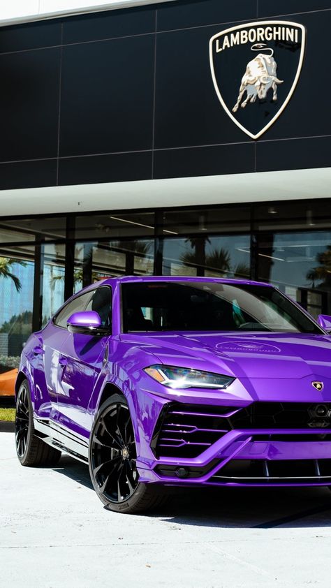 Purple Luxury Cars, Lamborghini Urus Purple, Cube Car, Purple Cars, Russian Humor, Best Friend Challenges, Purple Car, Luxury Sports Cars, Friend Challenges