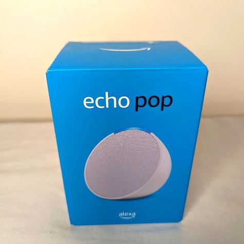 Nib Amazon Echo Pop Smart Speaker 2023. Still Sealed, 1st Generation Speaker With Alexa/Bluetooth. Alexa Dot, Alexa Speaker, Echo Speaker, 2023 Color, Alexa Echo, Portable Speakers, Smart Speaker, Power Plug, Stereo Speakers