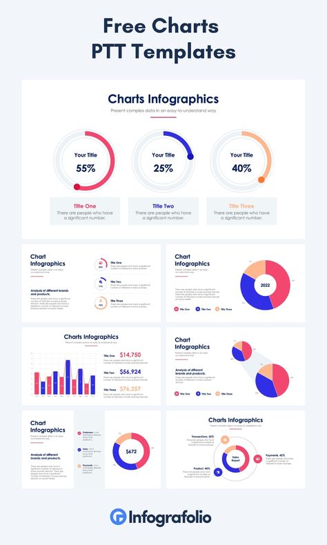 Data Visualization Powerpoint, Best Data Visualization, Graph And Charts Design, Powerpoint Data Visualization, Data Visualization Presentation, Pie Chart Presentation, Data Visualization Bar Chart, Graph Presentation Design, Powerpoint Chart Design