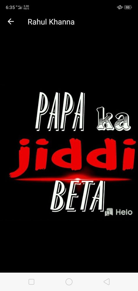 Papa Beta Photo, Film Posters, Rahul Khanna, Gaming Logos, ? Logo, Movie Posters, Quick Saves