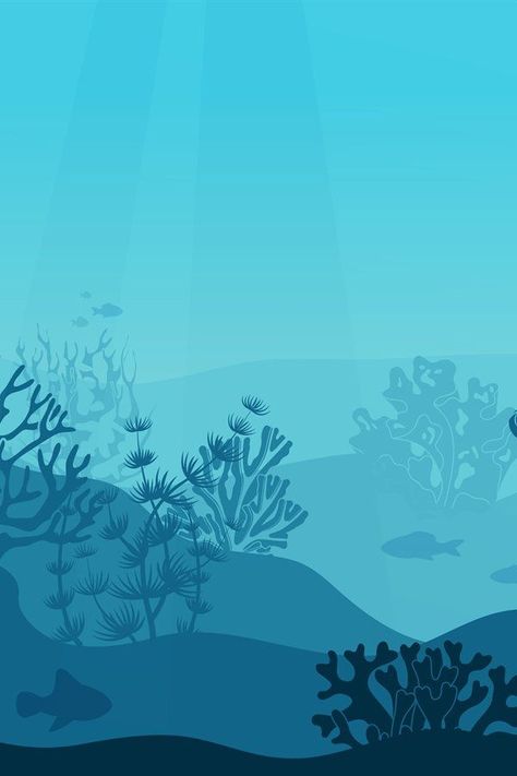 Underwater Seascape, Underwater Cartoon, Ocean Texture, Underwater Background, Pool Paint, Ocean Drawing, Ocean Illustration, Presentation Slides Design, Underwater Theme