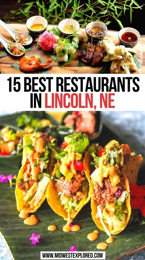 15 Best Restaurants in Lincoln NE Travel Nebraska, Vegan Cajun, Top 10 Restaurants, Breakfast Places, Breakfast Restaurants, Lincoln Nebraska, Food History, Exotic Food, Top Restaurants