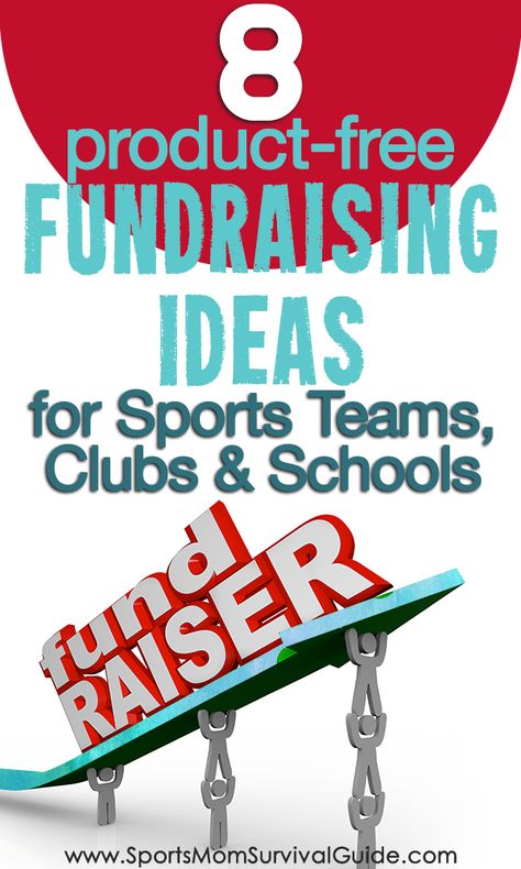 Tired selling stuff for fundraisers? Try a Product-Free Fundraising idea with your sports team, club or school. Team Get Together Ideas, Fundraising Ideas Sports Teams, Football Team Fundraiser Ideas, Easy Fundraiser Ideas School Fundraisers, Fund Raising Ideas School, Fundraising Ideas School Clubs, Fundraising Ideas For Football Team, High School Booster Club Ideas, All Star Cheer Fundraiser Ideas