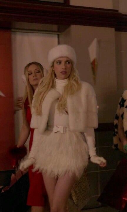 Chanel Oberlin: "Black Friday".                                                                                                                                                                                 More Chanel Oberlin Halloween Costume, Chanel Oberlin Closet, Chanel Oberlin Aesthetic, Chanel Oberlin Outfit, Scream Queens Aesthetic, Chanel Scream Queens, Scream Queens Fashion, Chanel Oberlin, Chanel #1