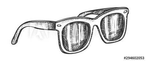 Glasses Sketch, Men Sunglasses Fashion, Monochrome Illustration, Rain Wallpapers, Retro Glasses, Male Eyes, Clipart Black And White, Clip Art Vintage, Texture Vector