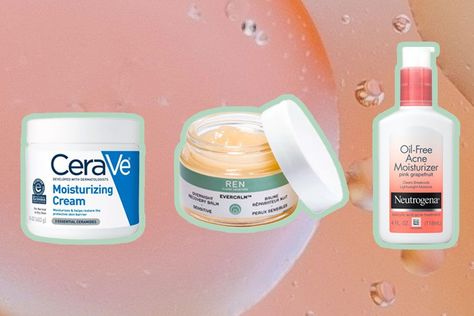 If a product is non-comedogenic, that means it won't clog your pores which can lead to congested skin and breakouts. We researched and found the 12 best non-comedogenic moisturizers for clear skin, with expert recommendations from dermatologists. Non Comedogenic Makeup, Best Drugstore Moisturizer, Drugstore Moisturizer, Acne Moisturizer, Congested Skin, Lightweight Moisturizer, Moisturizer For Oily Skin, Cream For Dry Skin, Best Moisturizer