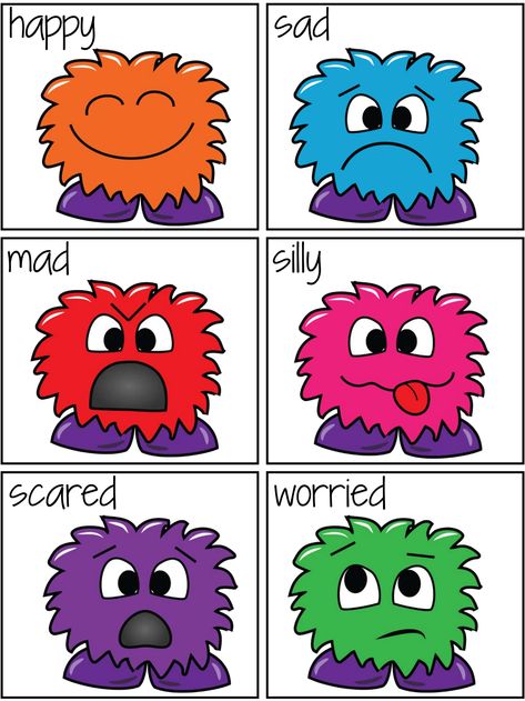 Feeling Monster Freebie Pocket of Preschool.pdf - Google Drive Emotions Preschool Activities, Feelings Activities Preschool, Feelings Preschool, Kids Lunch Box Notes, Pocket Of Preschool, Emotions Preschool, Alphabet Crafts Preschool, Insects Preschool, Feelings Activities