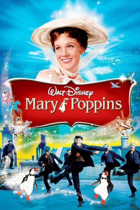 Mary Poppins Poster, Mary Poppins Movie, Mary Poppins 1964, Sing Street, The Gruffalo, Movies By Genre, Classic Movie Posters, Christopher Robin, Julie Andrews