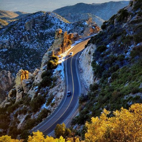 Here are the 7 Most Terrifying Drives You Can Take in All of Arizona Arizona Trip, Arizona Vacation, Dangerous Roads, Superstition Mountains, Scenic Road Trip, Scenic Roads, Santa Catalina, Arizona Travel, Scenic Byway