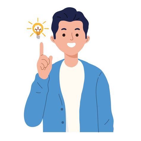 Man shows gesture of a great idea | Free Vector #Freepik #freevector #people #hand #man #character Vector Illustration People, Concept Draw, Vector Character Design, Illustration Story, Kids Study, Wow Art, Vector Character, Flat Illustration, Pics Art