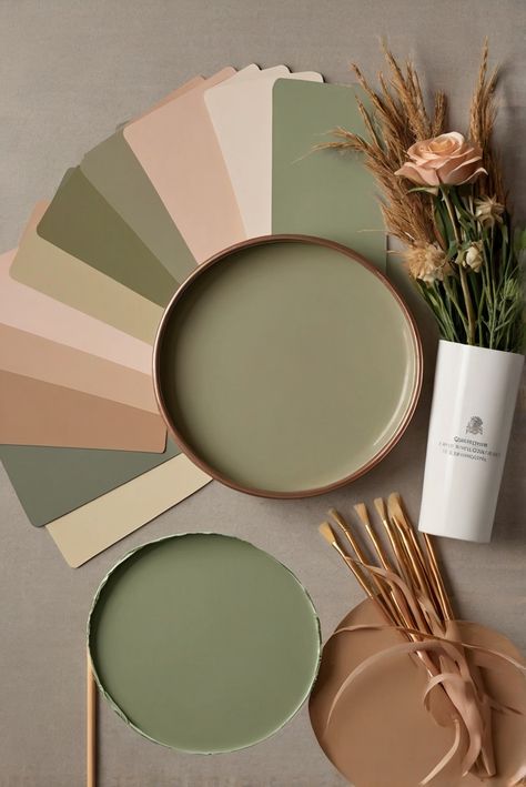 Indulge in the elegant combination of Rose Gold and Sage Green with this captivating collection, designed to add a touch of sophistication to your space.
#ad  


#DecorIdeas
#wallpaint2024
 #color2024
 #DIYpainting
 ##DIYhomedecor
 #Fixhome Sage Green Color Combinations, Sage Green And Grey, Green And Rose Gold, Green Bedroom Design, Minimalist Design Style, Green Color Combinations, Rose Gold Accessories, Sage Green Bedroom, Sage Green Walls