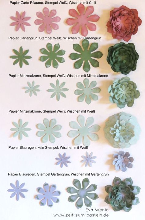 Cricut Flowers, Templat Kotak, Paper Projects Diy, Paper Succulents, Diy Flores, Kartu Valentine, Easy Paper Flowers, Paper Flower Crafts, Paper Flower Template