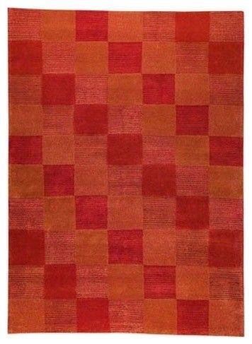 Rug Border Rugs, Mid Century Modern Rugs, Orange Rooms, Retro Rugs, Retro Living Rooms, Orange Rug, Orange Area Rug, Striped Rug, Silver Area Rug