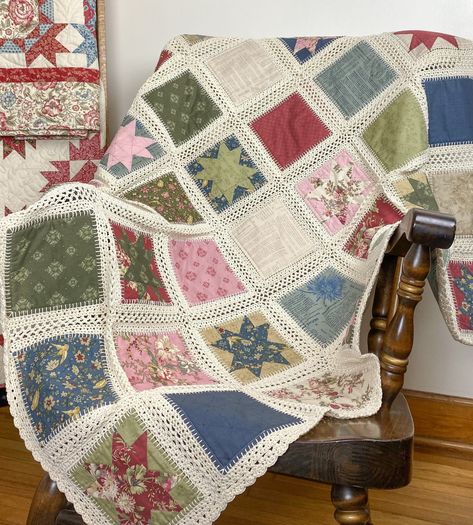 New Beginnings Crochet Fusion Quilt Fusion Crochet Quilt, Fusion Crochet, Fusion Quilt, Beginning Crochet, Crochet Edges, Walking Foot Quilting, Improv Quilting, Crochet Quilt, Afghan Crochet