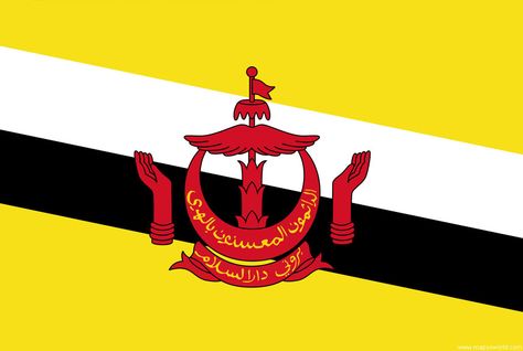 Asian History, Bendera Brunei Darussalam, Brunei Flag, Bandar Seri Begawan, African Flag, International Flags, Latest Hd Wallpapers, South China Sea, Free Illustration