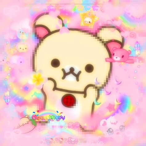 Tagggssss #korilakkuma #rilakkuma #pink #pinkcore #pastel #pastelcore #kawaii #kawaiicore #cute #cutecore #kidcore #gloomybear #sanrio #rainbow #rainbowcore #neon #star #hearts Pastel, Kawaii, Pink, Stars, Neon, Rilakkuma Pink, Rilakkuma, Rainbow