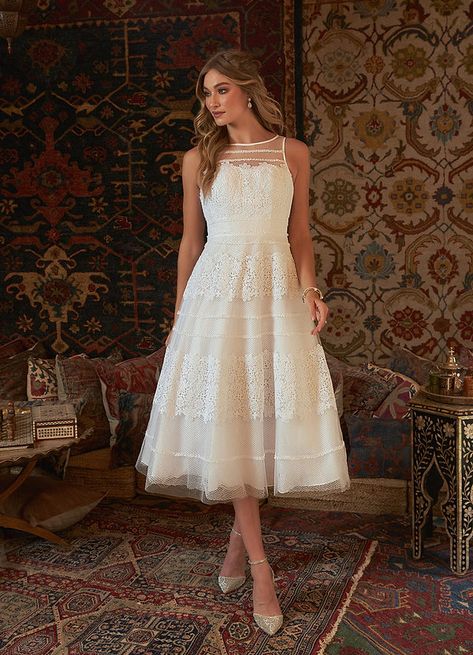 Wedding Dress Over 40, Older Bride Dresses, Older Bride Wedding Dress, Wedding Dresses Diamonds, 2nd Wedding Dresses, Tea Length Tulle, Courthouse Wedding Dress, Older Bride, Affordable Wedding Dresses