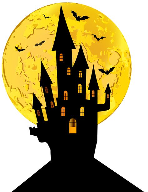 Halloween Costumes Scarecrow, Halloween Castle, Halloween 1st Birthdays, Moon Png, Fall Arts And Crafts, Halloween Kit, Halloween Clips, Halloween Haunted House, Halloween Drawings