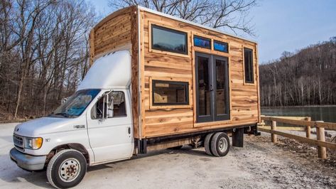 The Concert Car Box Truck Pre Manufactured Homes, Truck House, Tiny House Vacation, Street Festival, Box Truck, Tiny House Builders, Open Mic, Tiny House Listings, September 1st