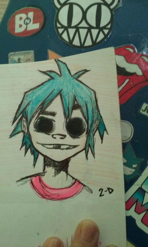 2-D (Gorillaz) Cute 2d Gorillaz, 2d Drawing Gorillaz, Gorrilaz Drawing, 2d Gorillaz Drawing, Gorillaz 2-d, Gorillaz Sketch, Gorillaz Drawing, 2 D Gorillaz, Gorillaz Art Style