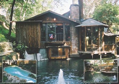 Frank Zappa's Former House In Laurel Canyon In Los Angeles Los Angeles, Cowboy Star, David Crosby, Star Tom, Stephen Stills, Rock And Roll History, Revolving Door, Crash Pad, Lookout Mountain