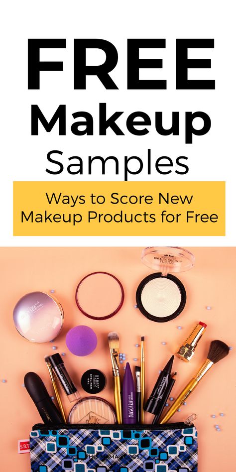 Free Samples By Mail No Surveys, Free Stuff By Mail No Surveys, Free Beauty Samples Mail, Free Makeup Samples Mail, Fragrance Free Makeup, Free Samples Without Surveys, New Makeup Products, Free Product Testing, Free Sample Boxes