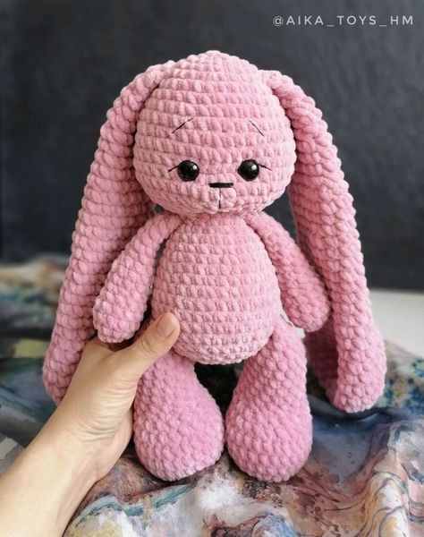 Color Rabbit Amigurumi Free Pattern Crochet Rabbit Free Pattern, Crochet Zig Zag, Lidia Crochet Tricot, Modern Haken, Christmas Crochet Blanket, Amigurumi For Beginners, Crochet Toys Free, Kids' Games, Crochet Bunny Pattern