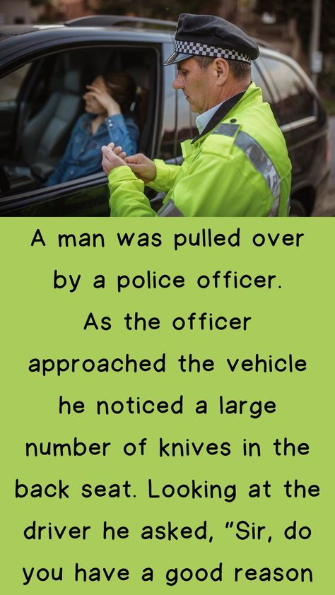 A man was pulled over by a police officer. Police Jokes, Giving Up Drinking, Funny Long Jokes, Long Jokes, Natural Health Care, Joke Of The Day, All Grown Up, Tell The Truth, Back Seat