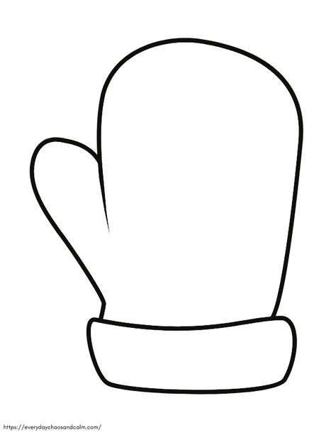 Are you in need of a mitten outline for your next winter craft or project? These free printable mitten templates are perfect for Christmas/winter kids crafts and activities! These printable mitten templates are perfect for preschool crafts, school projects, classroom decorations, and more! Winter Classroom Activities Preschool, Preschool Winter Hat Craft, Winter Hat And Mittens Template, Mitten Activity Preschool, Mitten Tree Day, Snow Mittens Craft, Mittens Activities For Toddlers, Mittens Preschool Activities, The Mitten Art Project