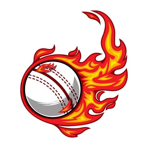 Logos, Club Graphic Design, Fire Logo Design, Cricket Logo Design, Graphic Design Logos, Fire Sticker, Cricket Logo, Reka Bentuk Grafik, Cricket Ball