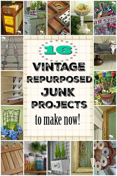 Repurposed Shelf Ideas, Repurpose Ideas Upcycling, Upcycle Chair Ideas, Vintage Diy Projects Home Decor, Easy Hacks Diy Projects, Repurpose Furniture Ideas, Magazine Crafts Diy Home Decor, Diy Home Decor Upcycle, Old Wringer Washer Ideas