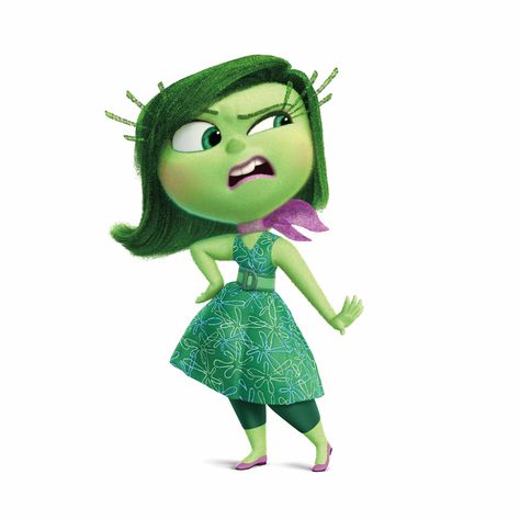 Inside Out Characters Disgust, Inside Out 2 Stickers, Inside Out 2 Disgust, Inside Out 2 Characters, Disgust Inside Out, Inside Out Tattoo, Inside Out Disgust, Disgusted Inside Out, Inside Out Characters