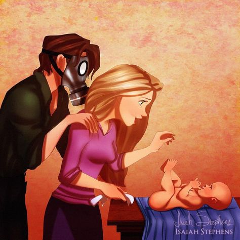 Flynn and Rapunzel Twisted Disney, Disney Princess Pregnant, Mulan 3, Aladdin Et Jasmine, Couples Disney, Rapunzel And Flynn, Animation Disney, Rapunzel And Eugene, Art Disney