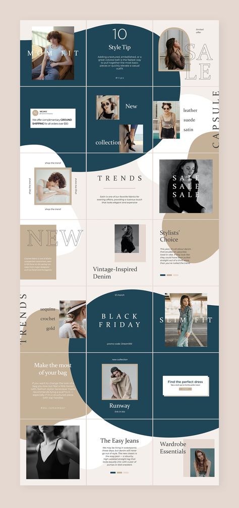 Instagram Puzzle Template Vienna by LlamaLand on @creativemarket Minimal Instagram Grid Layout, Instagram Page Theme Layout Perfume, Brand Instagram Feed Ideas Business, Instagram Themes For Business, Instagram Account Themes, Instagram Template For Business, Instagram Design Layout Business, Instagram Profile Design Ideas, Idea For Post Instagram