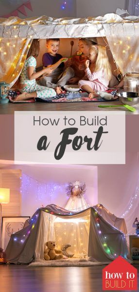 How To Build A Fort | Build a Fort | DIY Fort | Fun With The Kids: Forts! | How to Build It: Forts #fort #howtobuildit #buildafort How To Make Forts, Homemade Forts, Diy Blanket Fort, Sleepover Fort, Bedroom Fort, Living Room Fort, Indoor Forts, Bed Fort, Diy Fort