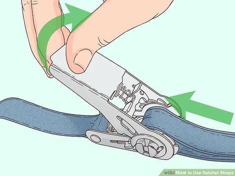 How to Use Ratchet Straps: 10 Steps (with Pictures) - wikiHow Moving Straps, Bbq Design, Trailer Ramps, Kayak Trailer, Moving Van, Tractor Idea, Knots Guide, Block And Tackle, Handyman Projects