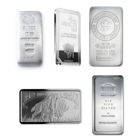 If you want to invest your money in a different way and try something new, you might consider buying 10 oz Silver Bars 999 (Assorted). These silver bars are made of very pure silver and can be a good investment for people who know a lot about investing or for beginners who are just starting [...] The post 10 oz Pure Silver Assorted Bars appeared first on Bullion Mart. Silver Bullion, Silver Bars, Try Something New, Just Start, Best Investments, New You, Pure Silver, Fine Silver, Something New