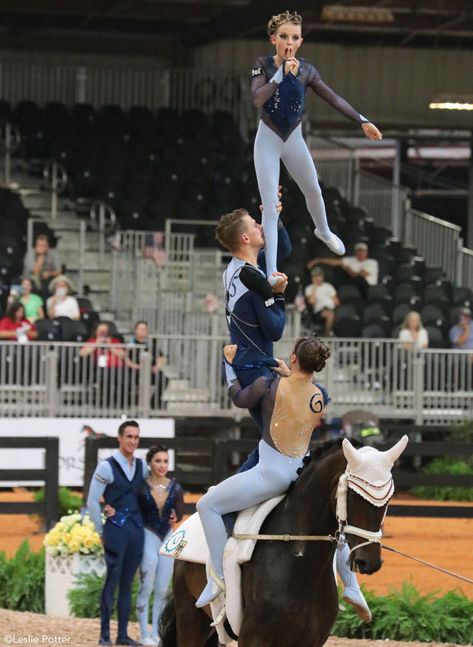 Vaulting Heats Up, and more from #Tryon2018 Equestrian Vaulting, Vaulting Equestrian, Stadium Jumping, Horse Vaulting, Cross Country Jumps, Trick Riding, Horse Riding Tips, Acrobatic Gymnastics, Types Of Horses