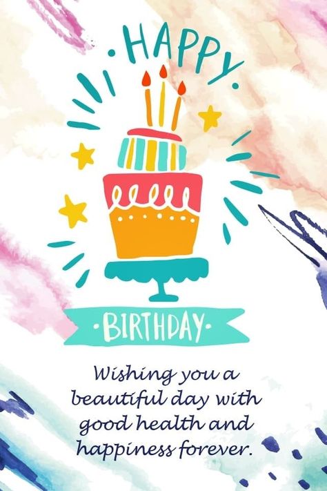 Christian Happy Birthday Wishes, Happy Birthday Brother Quotes, Spiritual Birthday Wishes, Special Happy Birthday Wishes, Nice Birthday Messages, Happy Birthday Clip Art, Happy Birthday Sis, Happy Birthday Illustration, Happy Birthday Wishes Messages